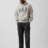Sweat à capuche Vintagesoft Nap Logo pour adulte