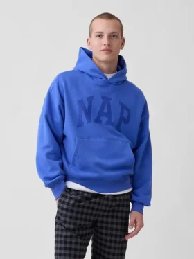Sweat à capuche Vintagesoft Nap Logo pour adulte