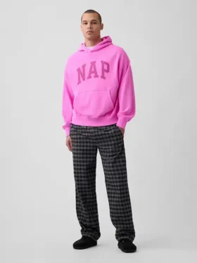Sweat à capuche Vintagesoft Nap Logo pour adulte