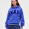 Sweat à capuche Vintagesoft Nap Logo pour adulte