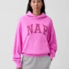 Sweat à capuche Vintagesoft Nap Logo pour adulte