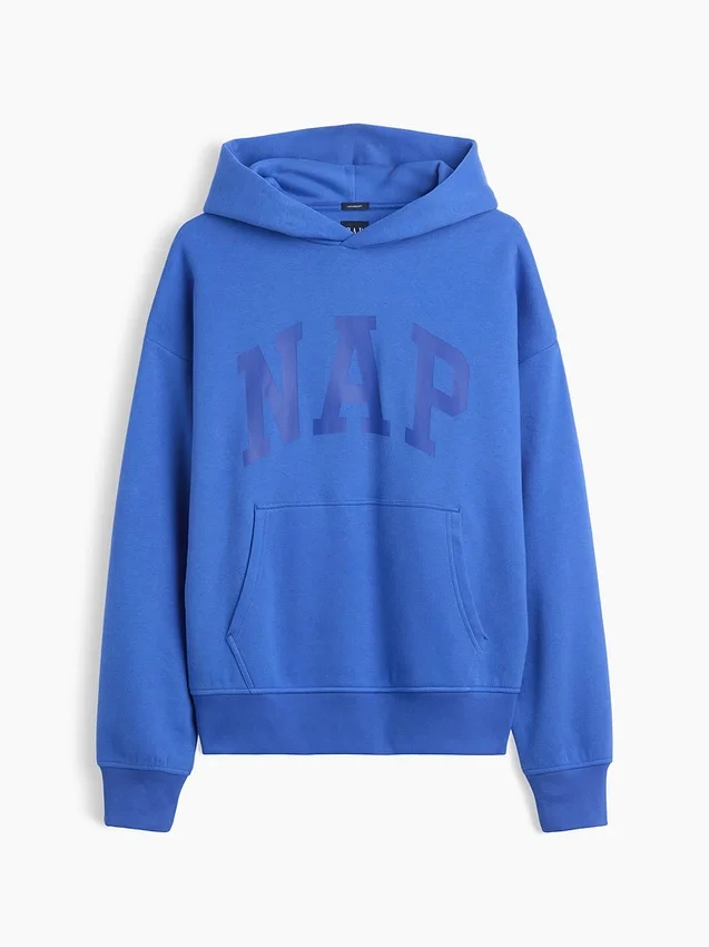 Sweat à capuche Vintagesoft Nap Logo pour adulte