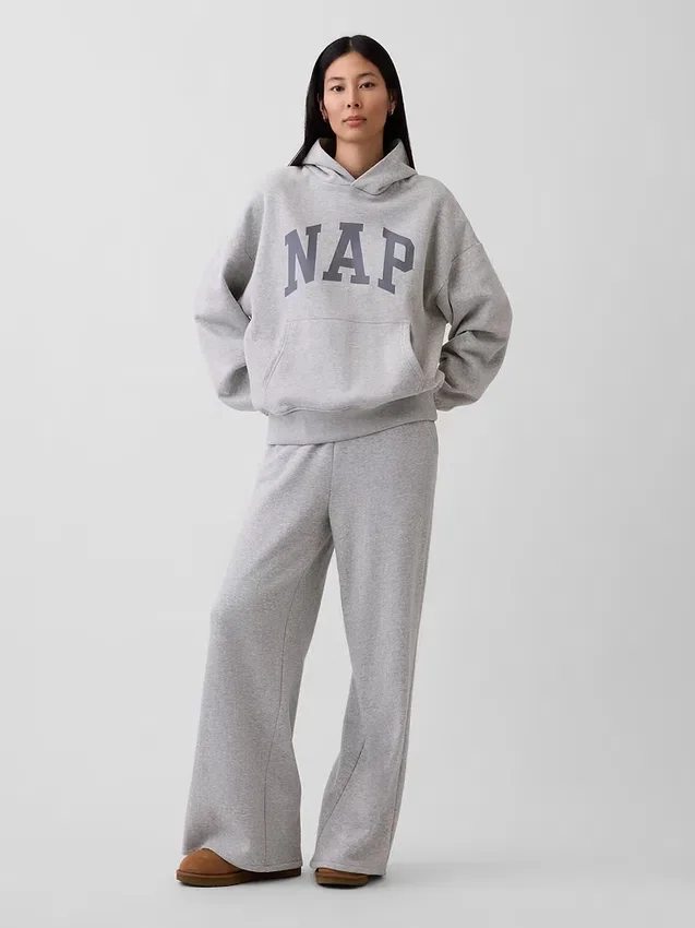 Sweat à capuche Vintagesoft Nap Logo pour adulte