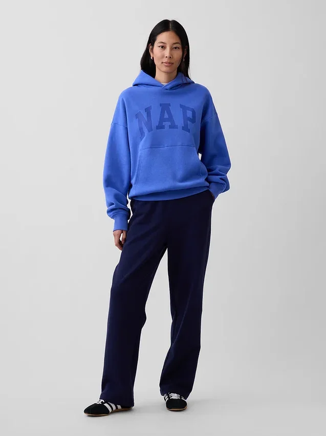 Sweat à capuche Vintagesoft Nap Logo pour adulte