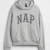 Sweat à capuche Vintagesoft Nap Logo pour adulte