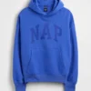Sweat à capuche Vintagesoft Nap Logo pour adulte