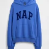 Sweat à capuche Vintagesoft Nap Logo pour adulte