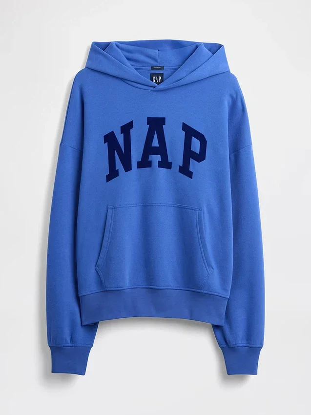 Sweat à capuche Vintagesoft Nap Logo pour adulte