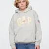 Sweat à capuche Vintagesoft NYC Times Square pour enfants