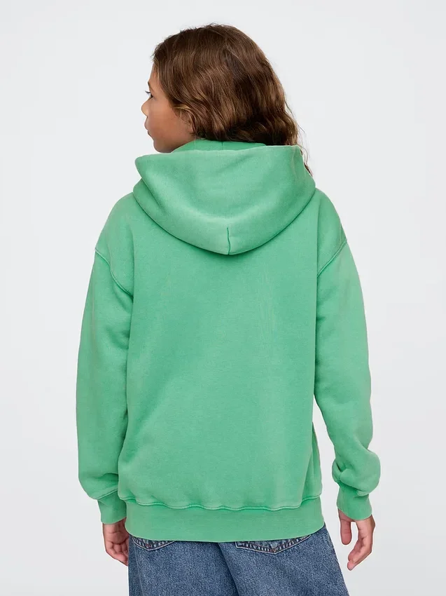Sweat à capuche Vintagesoft NYC Times Square pour enfants