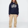 Sweat à capuche Vintagesoft NYC Times Square pour enfants