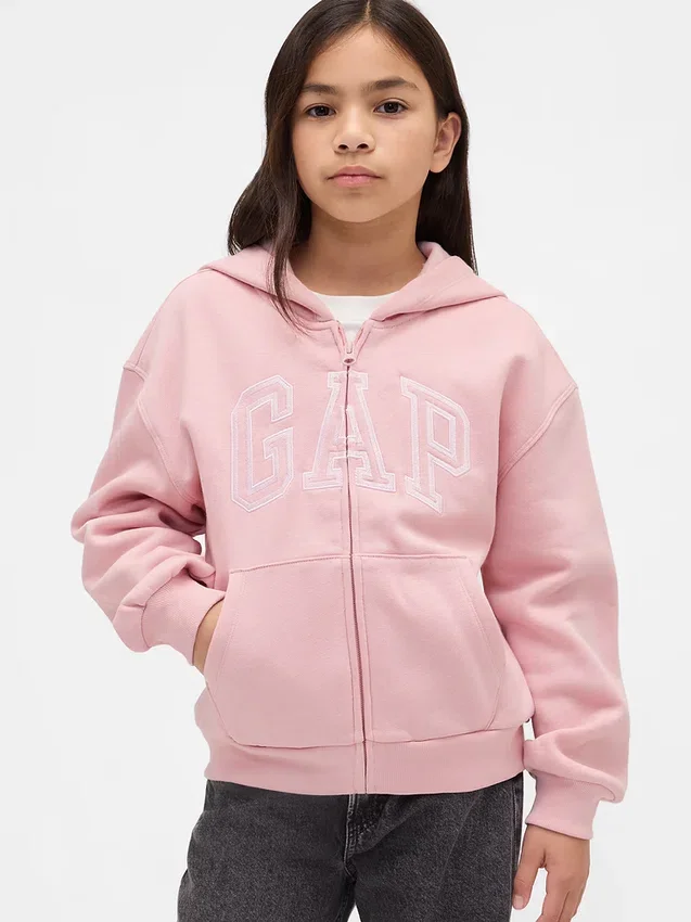 Sweat à capuche Vintagesoft pour enfant avec Arch Logo de GAP