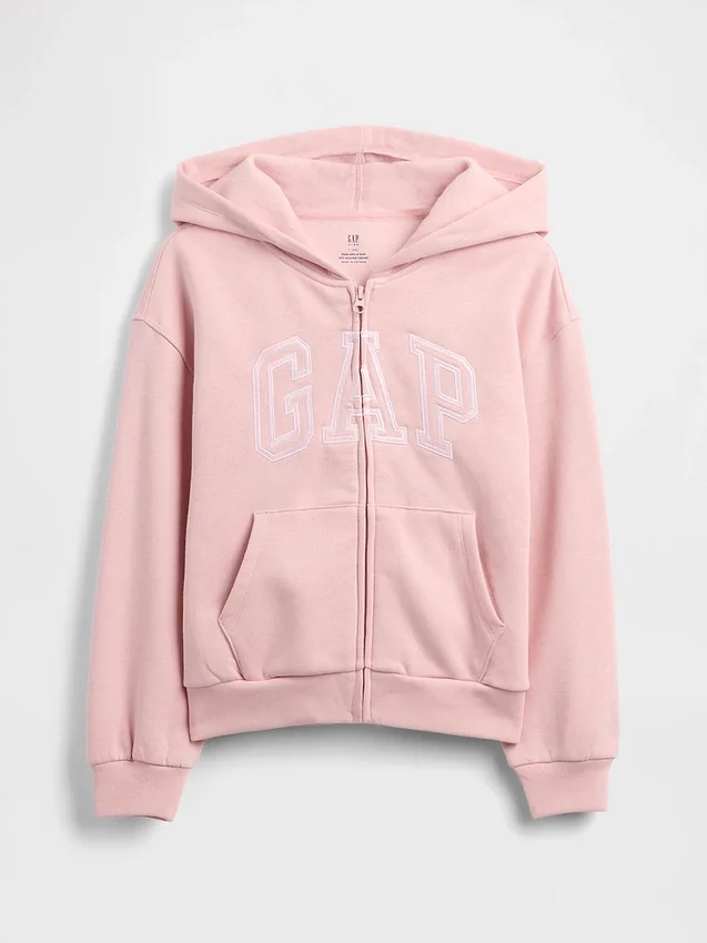 Sweat à capuche Vintagesoft pour enfant avec Arch Logo de GAP