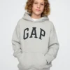 Sweat à capuche Vintagesoft pour enfants avec logo