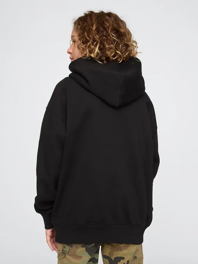 Sweat à capuche Vintagesoft pour enfants avec logo