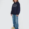 Sweat à capuche Vintagesoft pour enfants avec logo