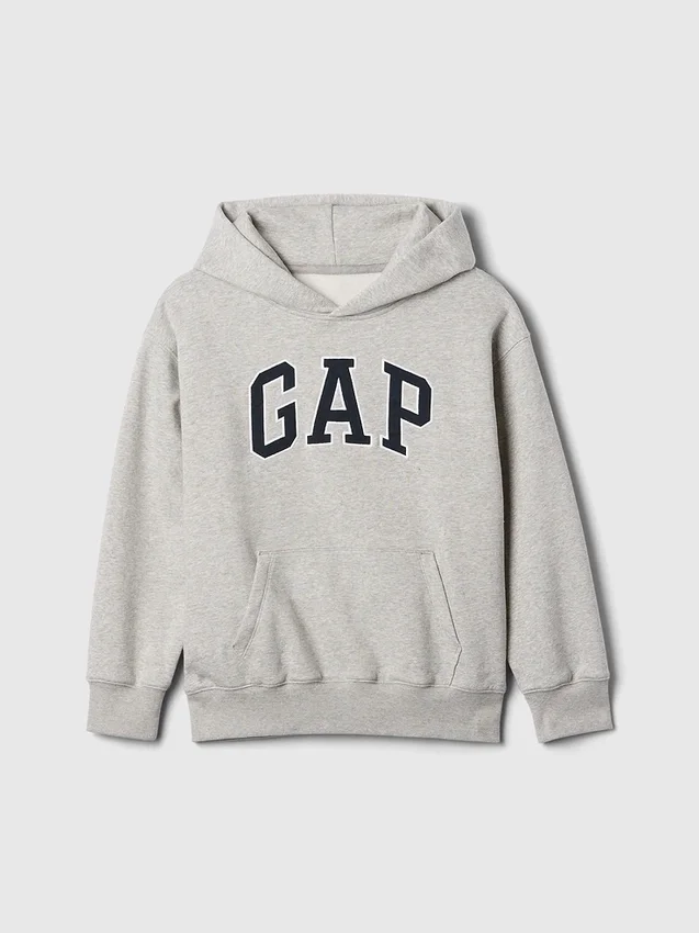Sweat à capuche Vintagesoft pour enfants avec logo