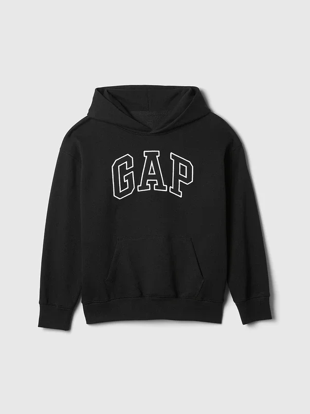 Sweat à capuche Vintagesoft pour enfants avec logo