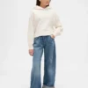 Sweat à capuche Vintagesoft pour enfants en mélange de matières