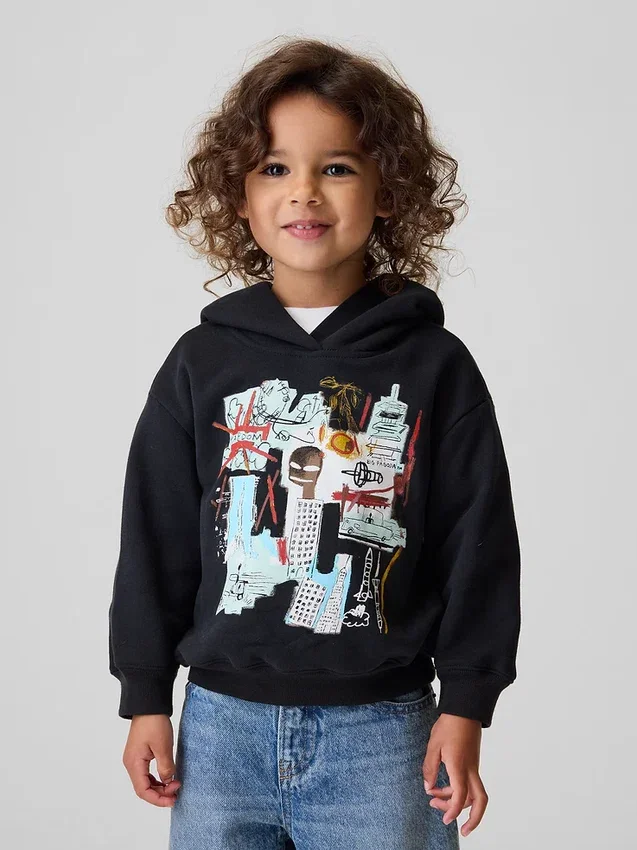 Sweat à capuche Vintagesoft pour tout-petits Jean-Michel Basquiat