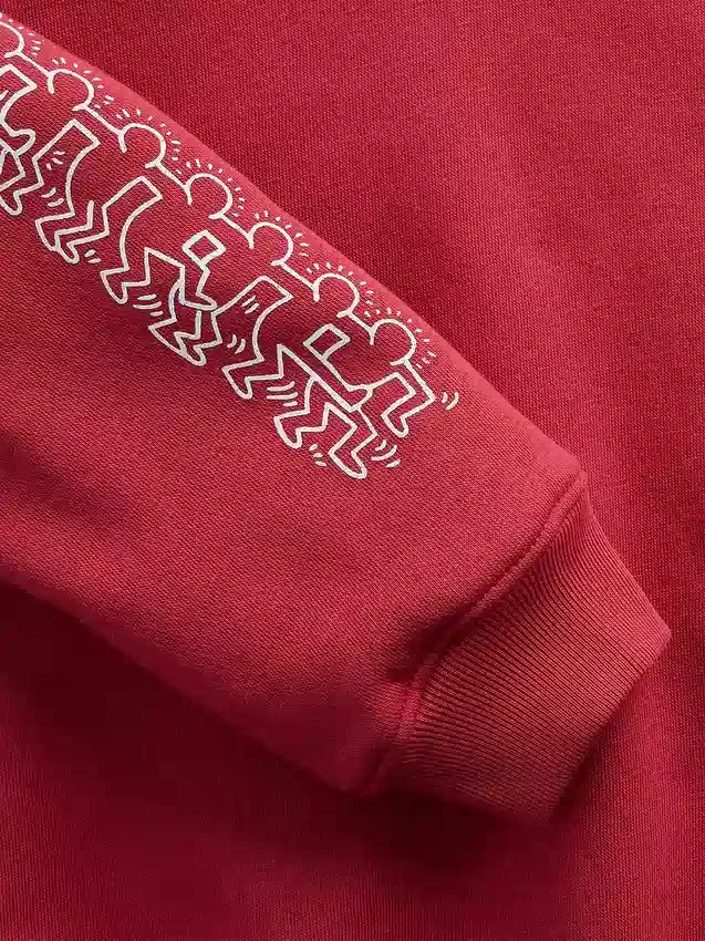 Sweat à capuche Vintagesoft pour tout-petits Keith Haring