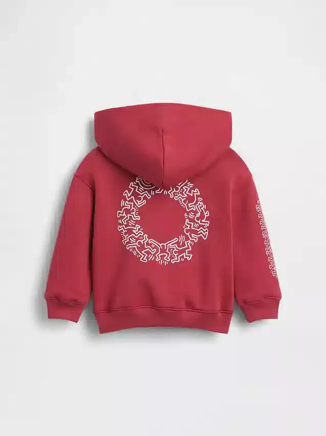 Sweat à capuche Vintagesoft pour tout-petits Keith Haring