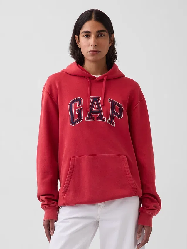 Sweat à capuche Vintagesoft Relaxed Logo pour adulte