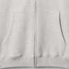 Sweat à capuche zippé ample Vintagesoft pour adulte