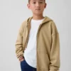 Sweat à capuche zippé ample Vintagesoft pour enfant