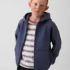 Sweat à capuche zippé ample Vintagesoft pour enfant