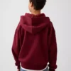 Sweat à capuche zippé ample Vintagesoft pour enfant