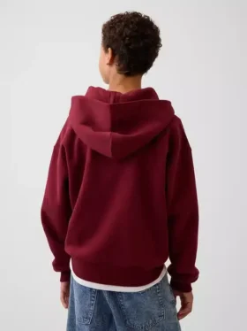 Sweat à capuche zippé ample Vintagesoft pour enfant