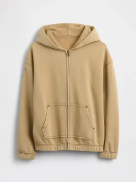 Sweat à capuche zippé ample Vintagesoft pour enfant
