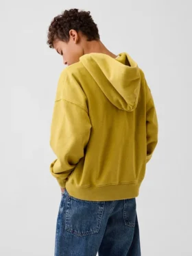 Sweat à capuche zippé ample Vintagesoft pour enfant