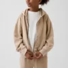 Sweat à capuche zippé ample Vintagesoft pour enfant