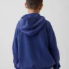 Sweat à capuche zippé ample Vintagesoft pour enfant