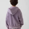 Sweat à capuche zippé ample Vintagesoft pour enfant