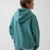Sweat à capuche zippé ample Vintagesoft pour enfant
