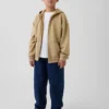 Sweat à capuche zippé ample Vintagesoft pour enfant