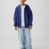 Sweat à capuche zippé ample Vintagesoft pour enfant