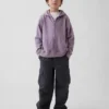 Sweat à capuche zippé ample Vintagesoft pour enfant
