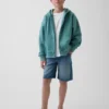 Sweat à capuche zippé ample Vintagesoft pour enfant