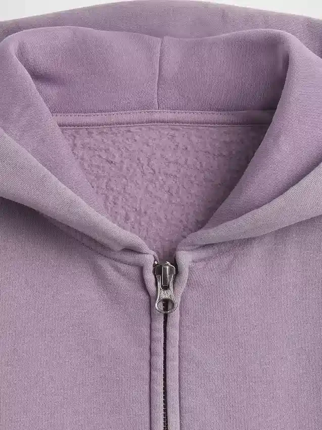 Sweat à capuche zippé ample Vintagesoft pour enfant