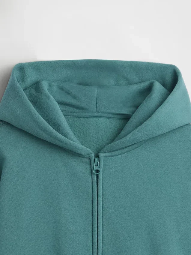 Sweat à capuche zippé ample Vintagesoft pour enfant