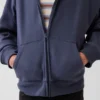 Sweat à capuche zippé ample Vintagesoft pour enfant