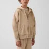 Sweat à capuche zippé ample Vintagesoft pour enfant