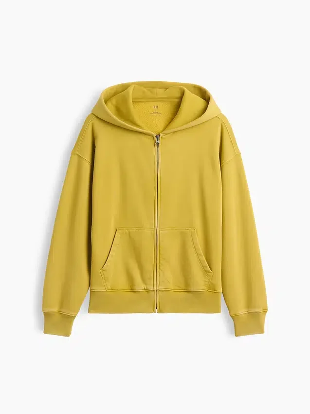 Sweat à capuche zippé ample Vintagesoft pour enfant