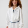Sweat à capuche zippé à coupe oversize en molleton Vintagesoft pour enfants