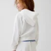 Sweat à capuche zippé à coupe oversize en molleton Vintagesoft pour enfants