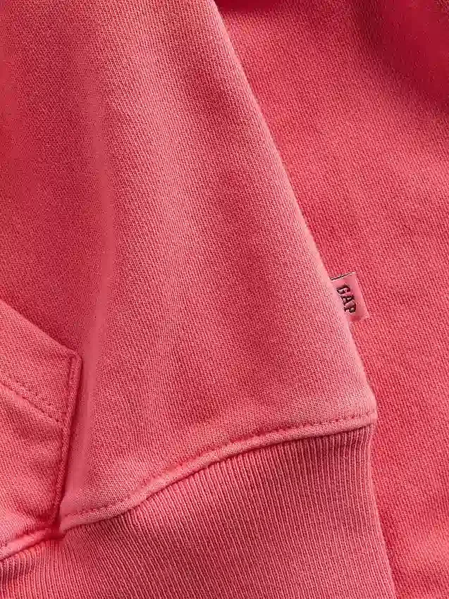 Sweat à capuche zippé à coupe oversize en molleton Vintagesoft pour enfants